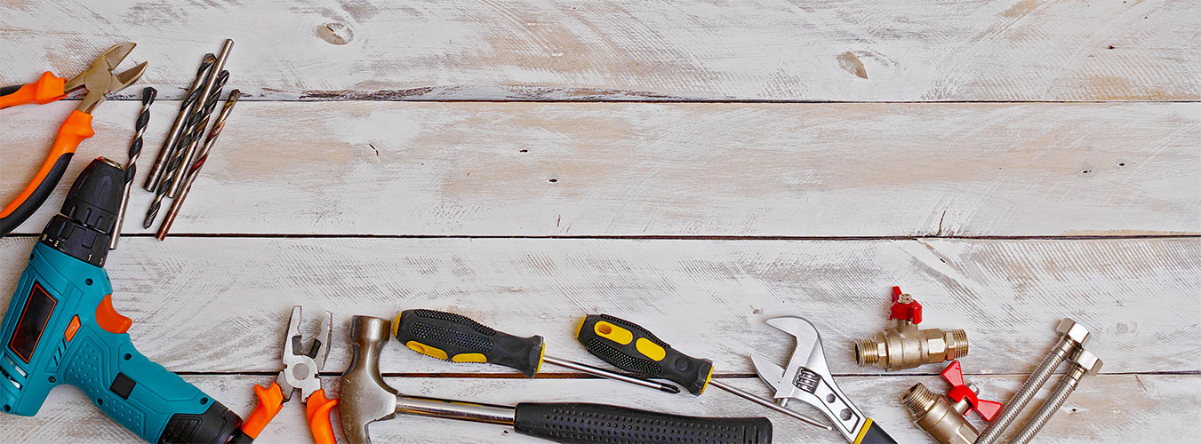 Photograph of tools from a toolbox.